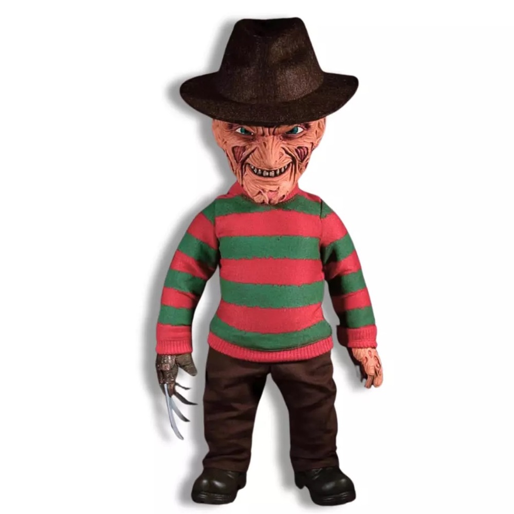 Freddy Krueger Nightmare on Elm Street Mezco Toyz, Talking Horror Action Figure